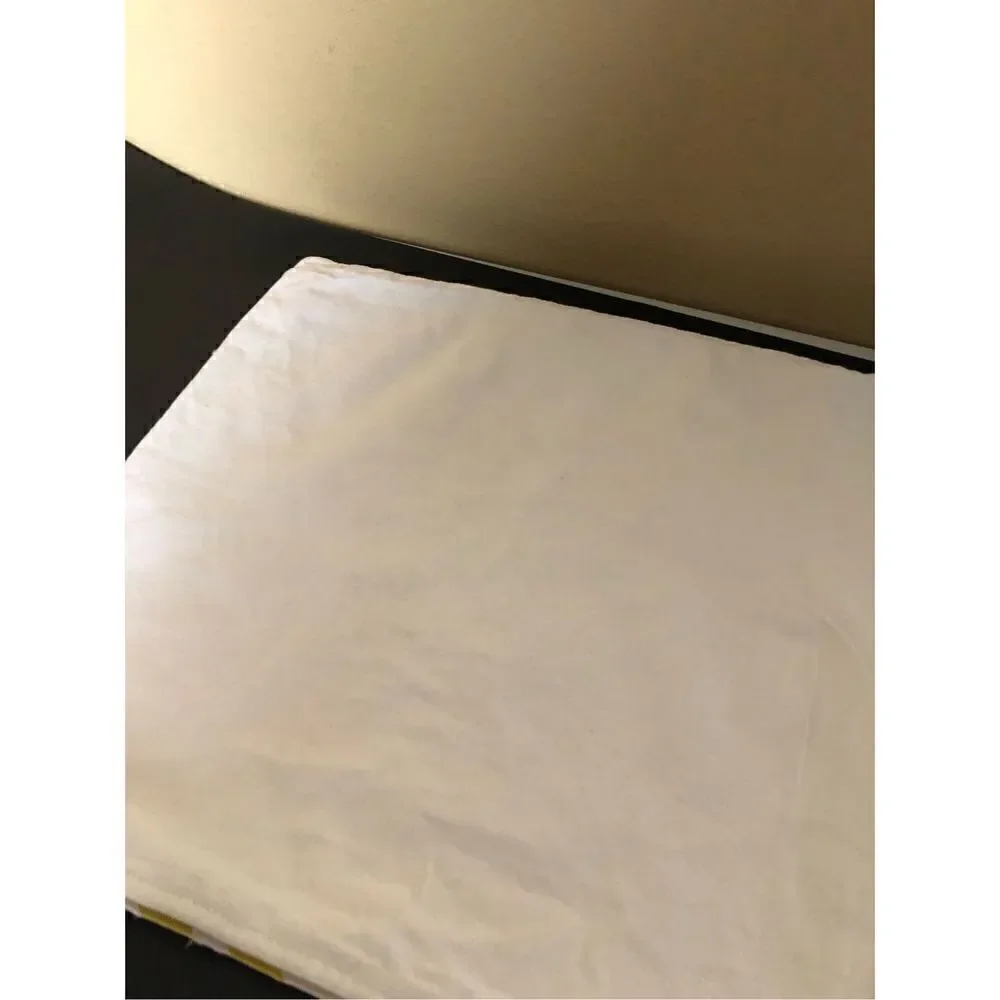 Throw Pillow Cover Sham Case   18”x 18” Yellow & White